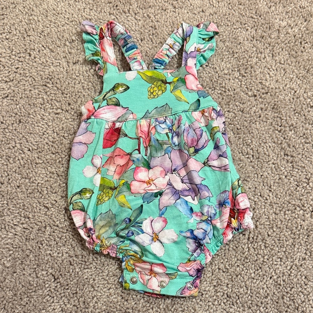 Posh peanut tank onesie